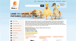 Desktop Screenshot of lihne.cz